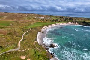 Cape Wickham 18th Tee Aerial 2026